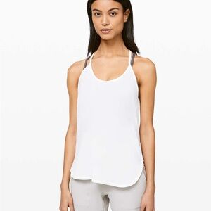 lululemon athletica White Tank Top